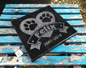 Custom Memorials Celebration of Life Dog Cat | Memorial Plaque