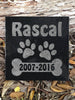 Custom Memorials Dog Bone | Memorial Stone