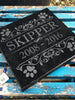 Custom Memorials Elegant Paw Motif Dog Cat | Memorial Plaque Personalized Memory Garden Stone
