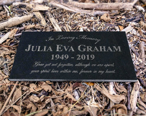 Custom Memorials Fancy Motif or In Loving Memory | Memorial Stone