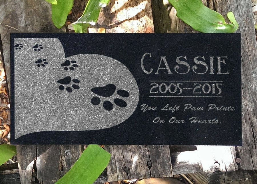 Custom Memorial buy Stone | Memorial Plaque | Temporary Grave Marker | Personalized Memorial Garden Stone | Sympathy Gift | Goodbye Not Forever