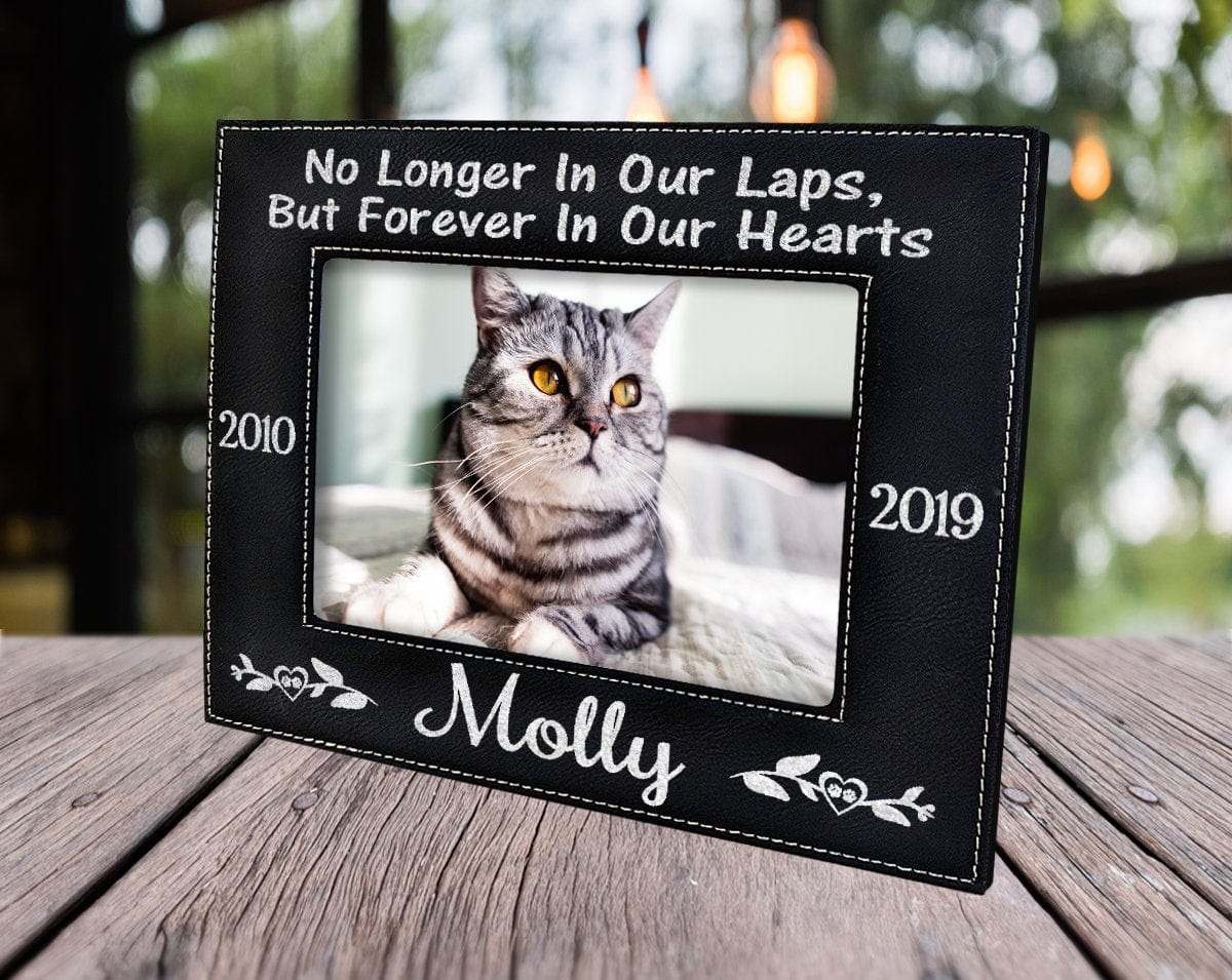 Custom Memorials No Longer In Our Laps But Forever In Our Hearts | Picture Frame