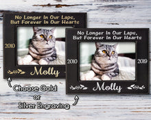 Custom Memorials No Longer In Our Laps But Forever In Our Hearts | Picture Frame