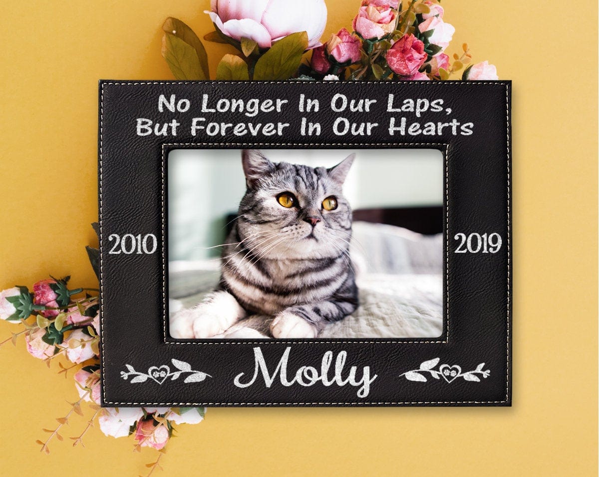 Custom Memorials No Longer In Our Laps But Forever In Our Hearts | Picture Frame