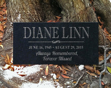 Custom Memorials Simple In Memory of | Headstone Memorial Marker Personalized