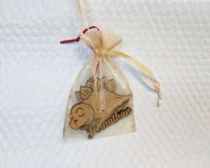CHRISTMAS ORNAMENTS Dinosaur Boys First Birthday Ornament Gift Custom Girls Dino Party Decor Engraved Wood Christmas Tree Ornament Prehistoric Son Holiday Gift