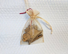 CHRISTMAS ORNAMENTS Dinosaur Boys First Birthday Ornament Gift Custom Girls Dino Party Decor Engraved Wood Christmas Tree Ornament Prehistoric Son Holiday Gift