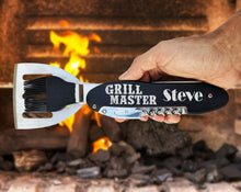 FOR DAD & GRANDPA Grill Master Dad Daddy Fathers Day BBQ Multi Tools Kit Father of Bride Groom Gift Idea Best Cook Chef Ever Birthday Anniversary Husband Idea