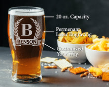 FOR DAD & GRANDPA Lager Personalized Drinking Glass for Women 20oz Beer Glass My Husband Birthday Anniversary 50th 80th Daddy Birthday for Men Daughter Gift