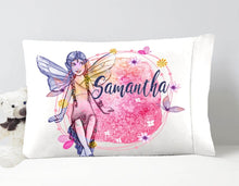 FOR KIDS & BABIES Fairy Pillowcase Personalized Cute Toddler or Girl Teen Believe in Magic Fairy God Mother Guardian Angel Little Girl Pink Custom Bed Pillow