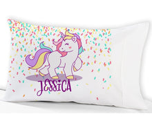 FOR KIDS & BABIES Girl Unicorn Party Pillow Case Personalized for Birthday or Christmas gift idea for Kids Room Party Decor Unicorn Bedding Customized Gifts