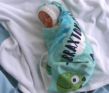 FOR KIDS & BABIES Personalized Baby Blanket | Dinosaur Baby Blanket | Custom Baby Blanket | Dinosaur Blanket Baby Boy | Personalized Baby Gift
