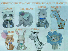 FOR KIDS & BABIES Personalized Baby Blanket Monogrammed Baby Blanket Blue Satin Trim for Boys Receiving Blanket Photo Prop Crib Blanket Baby Shower Gift