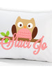 FOR KIDS & BABIES Personalized Owl Pillowcase Pink for Girls Kids Pillow Case Toddler Cute Pink Owl Baby Gifts for Girls Travel Pillow 13x18 or 20x26