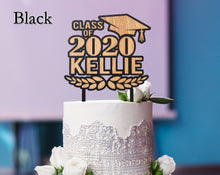 GRADUATION Class of 2022 Wooden Custom Cake or Cup Cake Topper Graduation Party Favor Rustic Prom Congrats Grad Decor Gift for Son Daughter Graduate