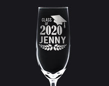GRADUATION Custom Champagne Celebratory Son Daughter Mimosa Graduation College Toasting Glass for Family Friends Grad Gifts 2020 Party Favors Decor