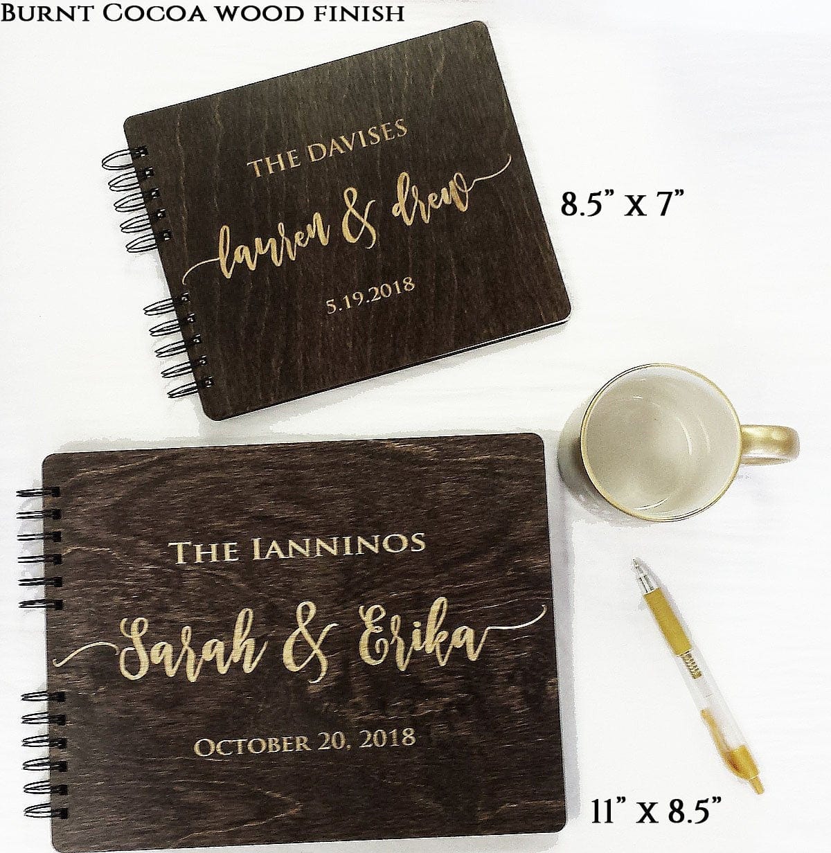 GRADUATION Graduation Gift Wooden Guest Book Rustic Personalized Class of 2022 Wood Graduation Decoration Supplies Guestbook Photo Album