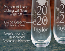 GRADUATION ONE College Graduation Gifts for Men Class of 2020 Masters Bachelors Graduate Degree Stemless Wine or Beer Glass Personalized Drinking Mug