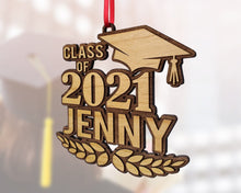 GRADUATION Personalized Class of 2022 Graduated Wood Ornament Shadow Box Decoration The Graduate Gift from Mom Dad Congrats Masters Bachelor Degree