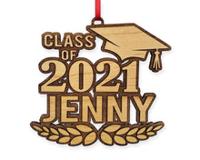 GRADUATION Personalized Class of 2022 Graduated Wood Ornament Shadow Box Decoration The Graduate Gift from Mom Dad Congrats Masters Bachelor Degree