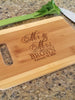 Mr Mrs Couple Personalized Cutting Board Laser Engraved Bamboo Cutting Board For Wedding Gift Anniversary Gift Couples First Christmas gift - Stocking Factory