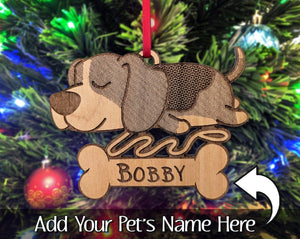 PET GIFTS Beagle Keepsake Best Friend Dog Ornament Puppies First Christmas Gift for Kids Rescue Adoption Present Idea from Parents Childs First Pet