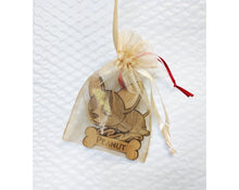 PET GIFTS Personalized Chihuahua Teacup Dog Ornament Rescue Puppy Announcement Gift for Family Adoption Birthday Custom Christmas Tree Decor for Kids