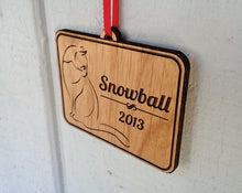 PET GIFTS Personalized Pet Wood Ornament Gift Idea With Pet Name and Date Stocking Stuffer Engraved Cat Ornament Christmas Gift 2020 Holiday Gift