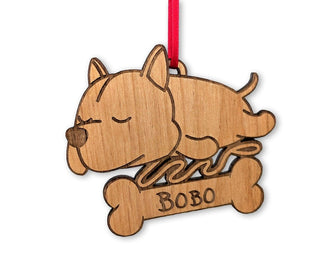 PET GIFTS Pet Ornament Personalized Pitbull Christmas Tree Decor Puppies First Christmas Dog Lover Ornament Rescue Animal Custom Gift for Dog Owner
