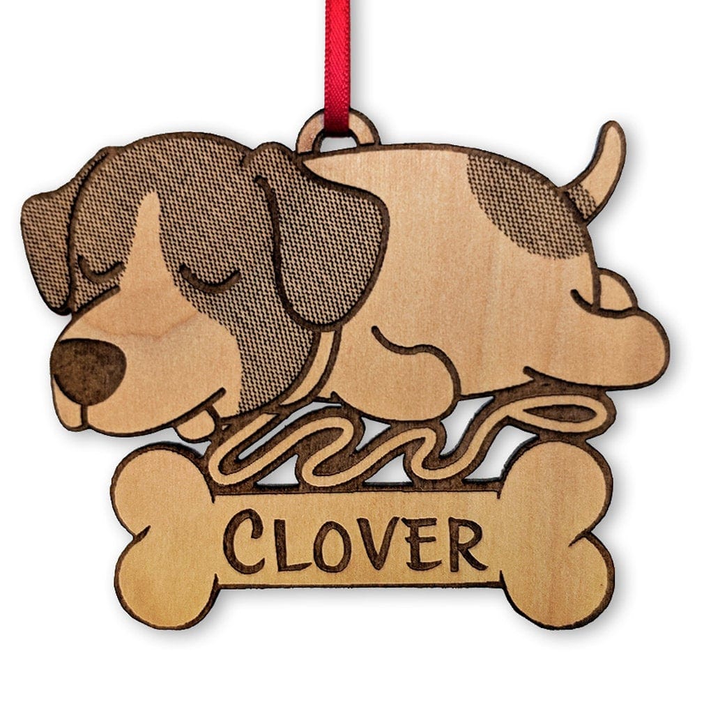 PET GIFTS Puppies First Christmas Jack Russel Terrier Birthday Gift for Favorite Dog Kids Ornament for New Pet Family Member Holiday Custom Idea Gifts