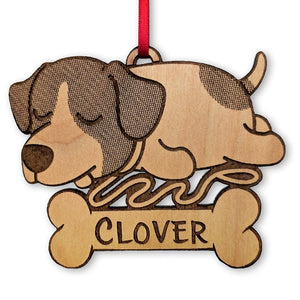 PET GIFTS Puppies First Christmas Jack Russel Terrier Birthday Gift for Favorite Dog Kids Ornament for New Pet Family Member Holiday Custom Idea Gifts