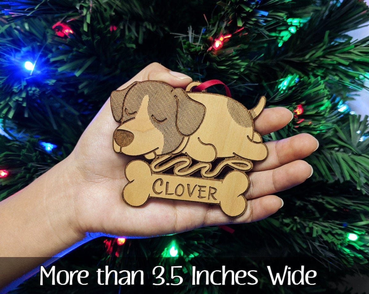PET GIFTS Puppies First Christmas Jack Russel Terrier Birthday Gift for Favorite Dog Kids Ornament for New Pet Family Member Holiday Custom Idea Gifts