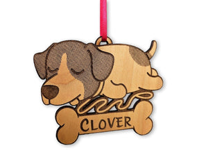 PET GIFTS Puppies First Christmas Jack Russel Terrier Birthday Gift for Favorite Dog Kids Ornament for New Pet Family Member Holiday Custom Idea Gifts