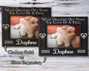 PET GIFTS What Greater Gift than the Love of a Dog or Cat | Picture Frame