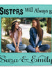 Sister Gift Distance Sister Picture Frame Personalized Best Friends Forever Birthday Present Sibling Gift Idea Best Big Little Sisters Womens Sis Photo