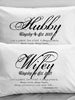 WEDDINGS 1 Corinthians 13 Love Bible Verse  Pillow Cases Mr Mrs Wife Husband Wedding, Anniversary gift idea for couple Love is Patient Love is Kind