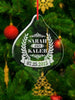 WEDDINGS Glass Christmas Ornament Personalized Couple First Christmas Ornaments Him Her Couple Gift Love Engraved Names Date Wedding Anniverasry Date