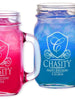 WEDDINGS Heraldic Initial  SINGLE Birthday Gift Idea Mason Jars with Handle Mug Drinking Glasses for Mom Best Friend Her Sister Couple Party Favor