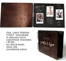 WEDDINGS Mr. and Mrs. Custom Guest Book Husband Wife 50th Anniversary Party Decoration Photo Booth Rustic Wedding Guestbook 60th Sign in Book Bride