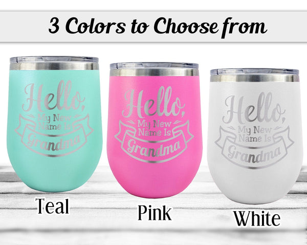 Mom Tumbler With Kid Names-mother's Day Gift-new Mama-new Mom Gift