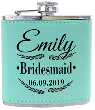 WEDDINGS Unique Engraved Black Flasks Personalized Womens Gift 21st Birthday Favors Girls Trip Present Wedding Party Bridesmaids Thank You Gifts